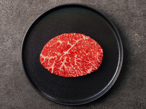 【ギフト】モモステーキ４枚セット ＜グラスフェッド黒毛和牛＞　熨斗対応可【冬ギフト】