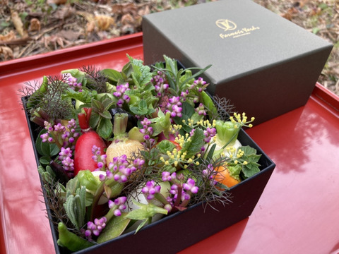 【お中元】野菜ブーケ BOXタイプ【カラフルなミニ野菜】【お誕生日】【開店祝い】【周年祝い】【お供え】
