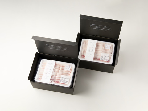 【冬ギフト】《鹿児島伝統の黒豚 6～8人前》しゃぶしゃぶ満腹セット 〈ロース・肩ロース・バラ・モモ〉【のし対応】【ゲン担ぎ福袋】