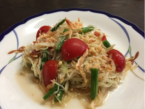 【冬ギフト】【新鮮酵素！】青パパイヤ千切(250ｇ×3pcs)