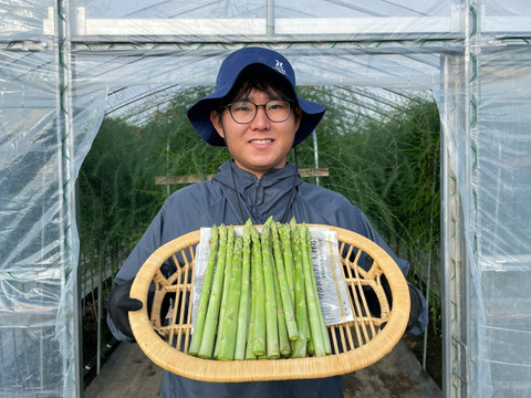 北海道産！夏の青空アスパラ　Ｌサイズ(２kg)