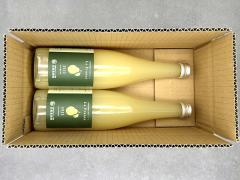 豊かな香り・やさしい甘さ！ラ・フランスジュース 720ml 2本入