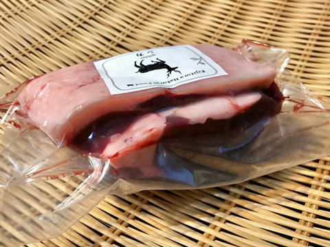 特Aクラス🏆✨夏鹿《ジビエ》【希少❣️夏鹿ロース400g（ブロック）】ジビエ240924-3