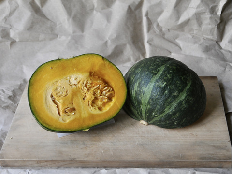 ホクホクとねっとりのいいとこどり！カボチャ「グラッセ」3個3.3Kg 節減対象農薬：栽培期間中不使用