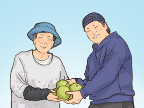 【みどり認定農家】鳥取県産『二十世紀梨Lサイズ』10キロ(34-36玉入り)