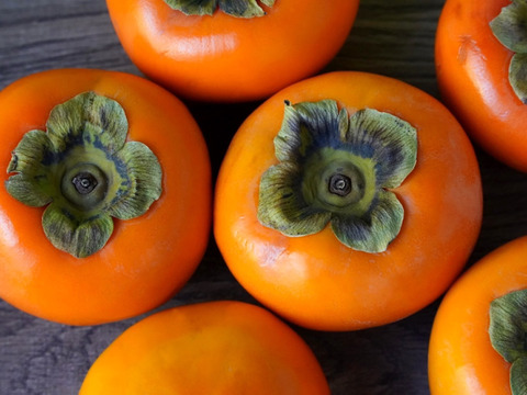 【樹上完熟】南国土佐 完熟蜜柿３ｋｇ（１５～１９玉）ご家庭用 農薬不使用 自然栽培 四万十産