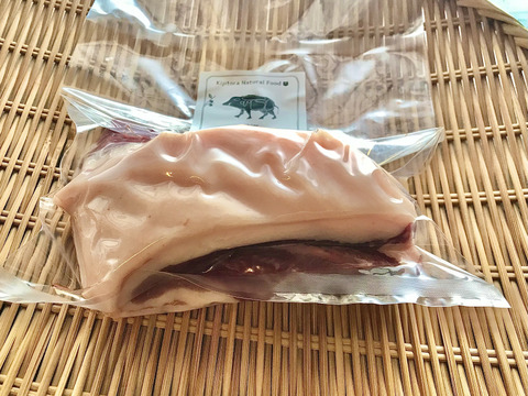 特Aクラス🏆✨イノシシ《ジビエ》【猪肉 希少❣️バラ 430g ブロック】250307−6