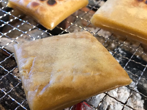つきたて直送！食物繊維たっぷりの紫芋のかんころ餅3本セット