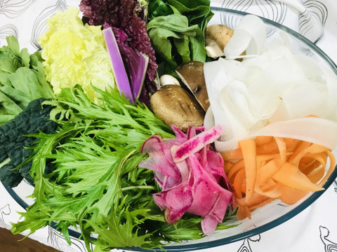 彩り高原野菜のしゃぶしゃぶセット