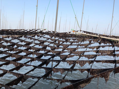 ＊5月1日から値上げすることになりました。今月末まで今の価格なので、この機会にぜひ！自分に、大切な方へ、、【ギフトBOX】   新月(味付のり)2袋・満月（焼きのり）2袋入り