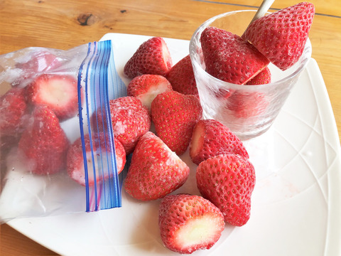1kg 限定価格 デザートやかき氷に 完熟 土耕でしっかり濃い 冷凍イチゴ 紅ほっぺ500g 2袋 静岡県産 食べチョク 農家 漁師の産直ネット通販 旬の食材を生産者直送