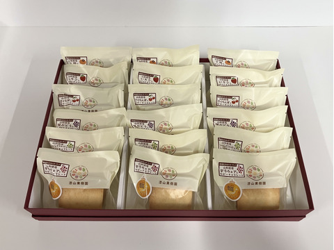 new!!【ギフトや手土産に】さくらんぼのバターサンド入　バターサンド6種18個