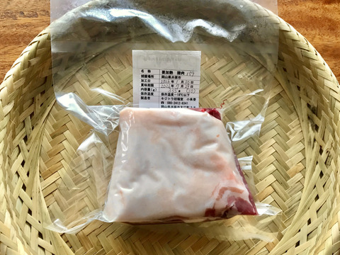 特Aクラス🏆✨イノシシ《ジビエ》【希少❣️猪肉バラ 330g ブロック】260130-10