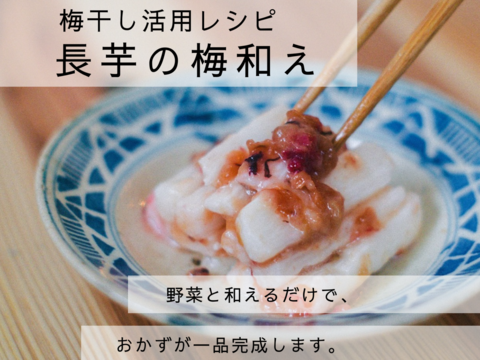 『すっぱい中に梅の甘み』梅干し好きが唸る無添加梅干し280ｇ【南高梅】