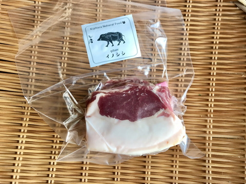 特Aクラス🏆✨イノシシ《ジビエ》【希少❣️猪肉肩ロース 330g ブロック】250325-11