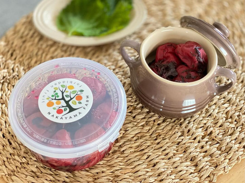 昔ながらの酸っぱい〜！紫蘇南高梅干し【和歌山県】280g