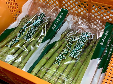 北海道産　新鮮！朝採りグリーンアスパラ　2kg
