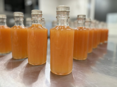 果実と砂糖だけで作った贅沢な味【グアバ柑橘シロップ】180ml