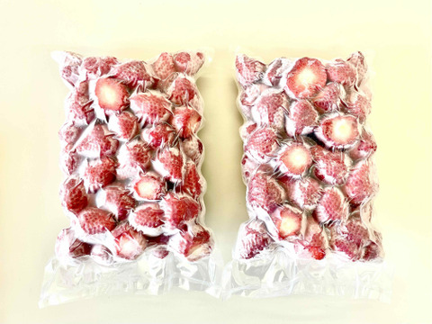 冷凍いちご（あまおう）1.6kg（800g×2袋）