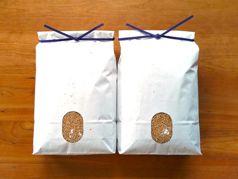 【エコ】【 白米５ｋｇ×②袋】栽培期間中農薬不使用コシヒカリ✨米穀類🥇１位✨食べチョクAW2023　天然資材＆有機質肥料のみ使用【令和７年産】一等米✨