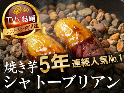 【5年連続TV出演の実力】🍠まずお目にかかれない一年熟成🍠糖度50度オーバー『シャトーブリアン焼き芋』お試しキャンペーン約1kg
