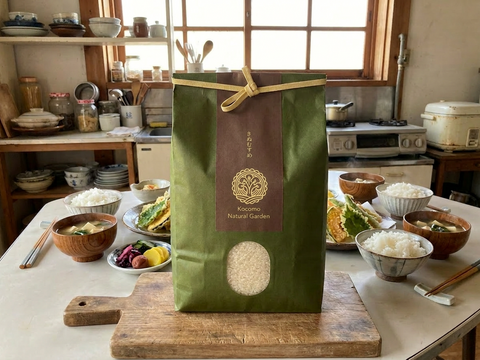 🌾 農薬化学肥料不使用栽培【きぬむすめ】白米10kg（5kg×2袋）（玄米/分つき精米可）