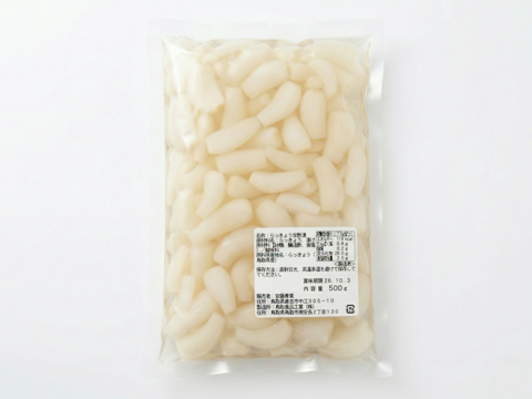 【母の日ギフト】食卓のリズムを整える 鳥取県産 甘酢らっきょう 500g
