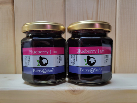 手づくり・無添加のブルーベリージャム（2個）◇希少糖含有シロップ使用