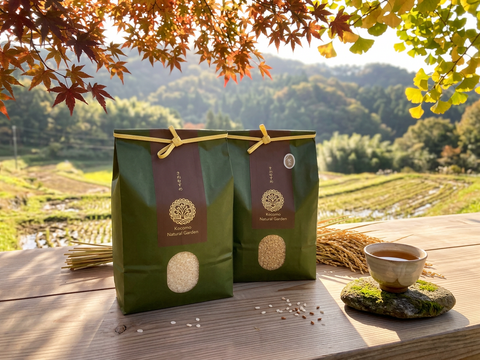 🌾 農薬化学肥料不使用栽培【きぬむすめ】白米5kg （玄米/分つき精米可）