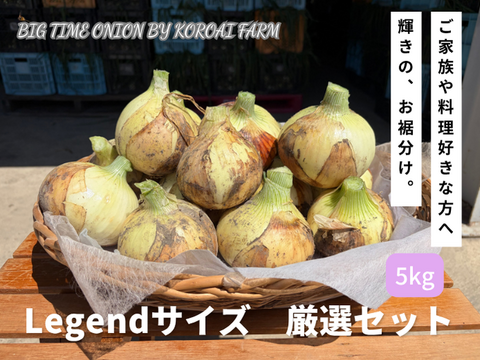 【Big Time Onion】Legendサイズ厳選セット　5kg
