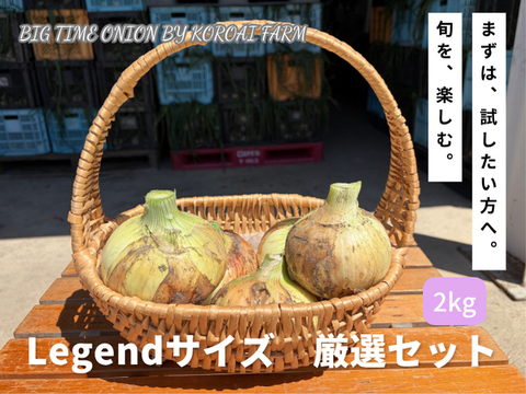 【Big Time Onion】Legendサイズ厳選セット　2kg