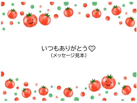【食べ比べ】７色カラフルミニトマト：ギフトメッセージ対応