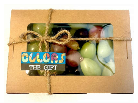 ブドウの宝石箱　 COLORS 『THE GIFT 』カラーズ ザ ギフト  ５種食べ比べ 550g×1P　朝採り新鮮！夏の終わりのブドウ祭り 只今２０％増量サービス中！！