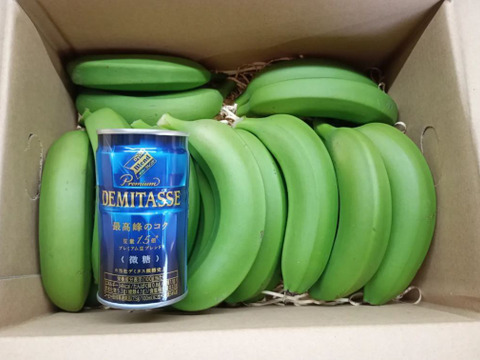 【お試し】国産バナナ プチサイズ1.8kgと安納芋2Sサイズ2kg【セット】