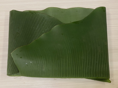 沖縄産 新鮮なバナナの葉 葉っぱ 5kg 食品