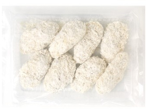 【大人気の為、製造後順次発送】揚げるだけ！牡蠣屋がつくった絶品かきフライ　計32粒×4セット