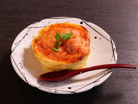 【冷凍】新感覚かき料理3種セット　殻付かきグラタン　かきと林檎のグラタン　かきチリ饅頭　ご自宅用　ご贈答用に♪