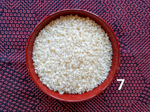 メール便【７分づき＊２ｋｇ 】栽培期間中農薬不使用コシヒカリ【1年間🌱化学肥料除草剤・動物性堆肥不使用】天然資材と有機質肥料✨ＡW2023✨米穀類🥇１位【令和７年産】宅急便コンパクト　全国一律