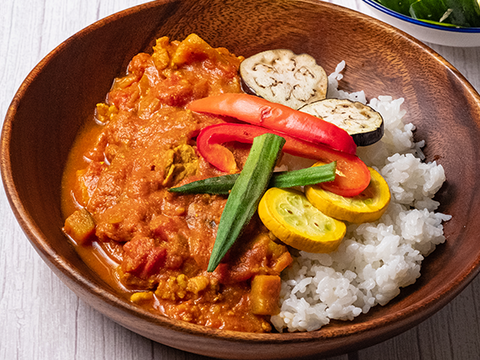 旬のおいしさで夏バテ知らず！夏野菜セット「ミニトマトと夏オクラ」[化学農薬・化学肥料・除草剤不使用]