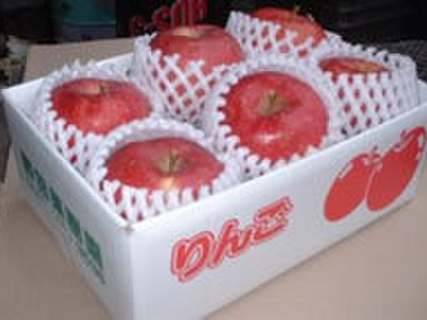 今目覚めた　シナノスイート2キロ　6玉　秋田県からすぐに食卓へ