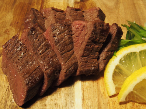 【内もも肉3枚】100%北海道産熟成エゾ鹿肉