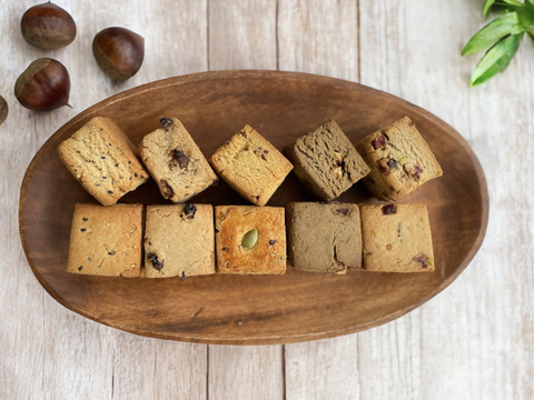 期間限定　自然栽培米と大豆を使ったグルテンフリー　玄米スコーン　5個入り