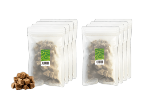 純黒糖×8袋｜奄美・加計呂麻島産、そのまま食べて美味しい在来さとうきび使用