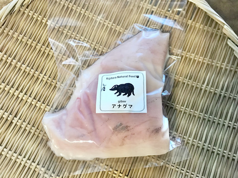 希少✨「アナグマ肉【アバラ】530gブロック」221003-4 フレンチで人気のジビエ！