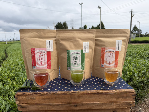 【急須はもちろん！水出しで飲めるほうじ茶！】｜ほうじ茶 ティーバッグ（タグ紐付き） 3g×30個入