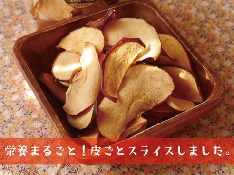 ＼軽め食感／ 乾燥りんごチップス・秋映 ２袋セット［１袋５０ｇ×２］