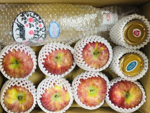 残り20ケース🍎【福袋2025】旬のりんご🍎&農園特製加工品セット 高評価コメント100件越え福袋🍎復活しました🎊 商品ID44733 りんご ジャム ジュース りんごジュース フリーズドライ