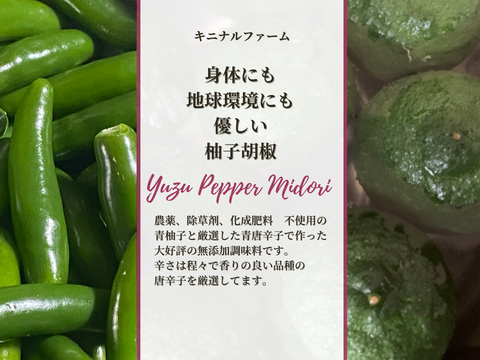 【期間限定】大好評！人生が変わる⁈柚子胡椒 （自家用簡易包装）