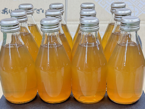 ★セール中★【ラベルレス】無添加サンふじジュース180ml×30本🤩ごっくん生搾り🥂🍎業務用　家庭用