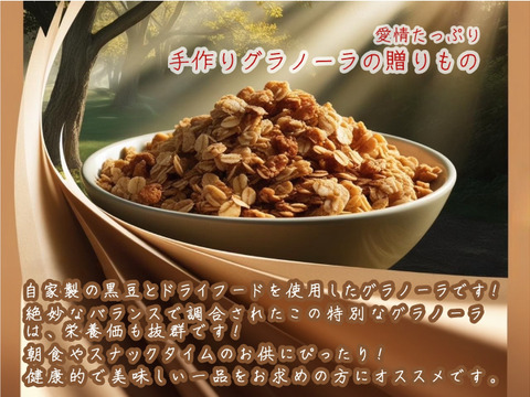 農家が作ったグラノーラ＊ミニトマト/いちじく各3ケ＊80g×6個